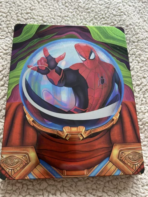 Marvel Spider-Man Far From Home 3D Blu Ray Steelbook