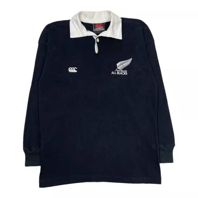 NEW ZEALAND ALL Blacks Jersey 1990s Canterbury Rugby Shirt Long Sleeve ...