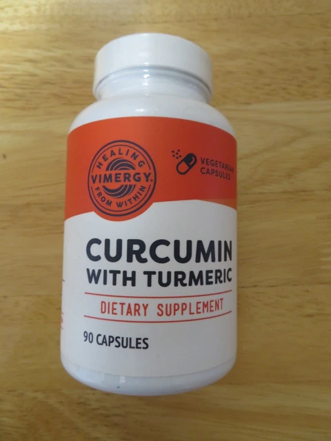 Vimergy Curcumin with Tumeric Dietary Supplement 90 capsules