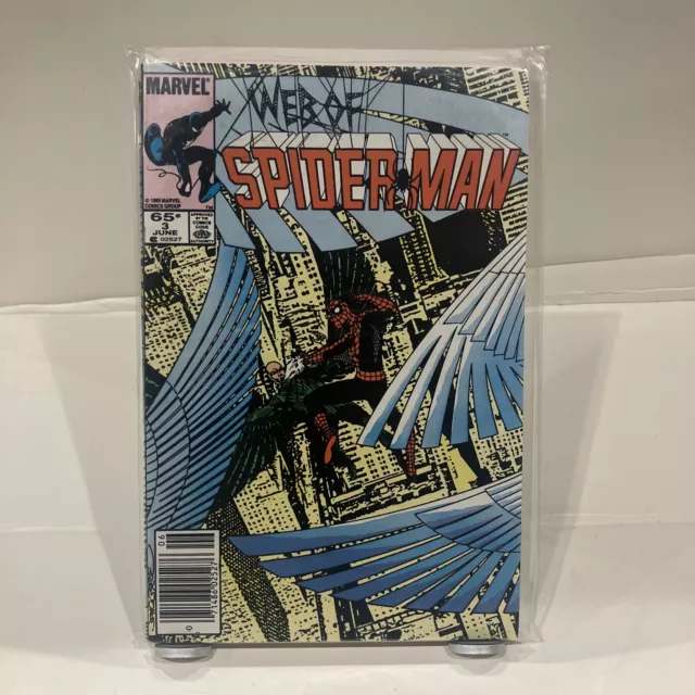 Web of Spider-Man #3 1985 Marvel Comics Comic Book