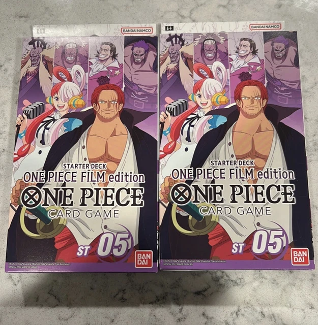 ONE PIECE CARD Game English TCG Starter Deck 5 ST05 Film Red Edition 2