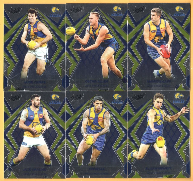 2024 AFL FOOTY Stars [Luminous] Full Team Set (West Coast Eagles) 10 Cards 5.00 PicClick AU