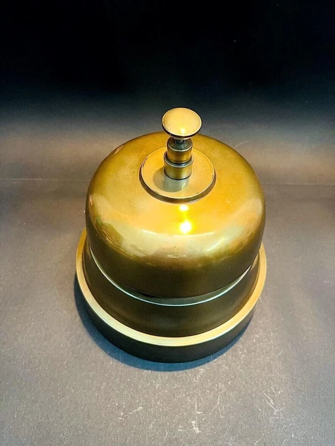 Campana de llamada marítima grande de latón macizo, campana pesada para...