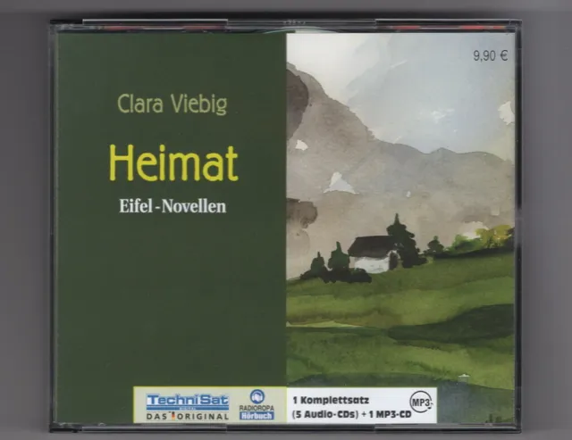 Clara Viebig: HEIMAT. Eifel-Novellen. MP3-CD. 5 h 34 min. Ohne Audio-CDs