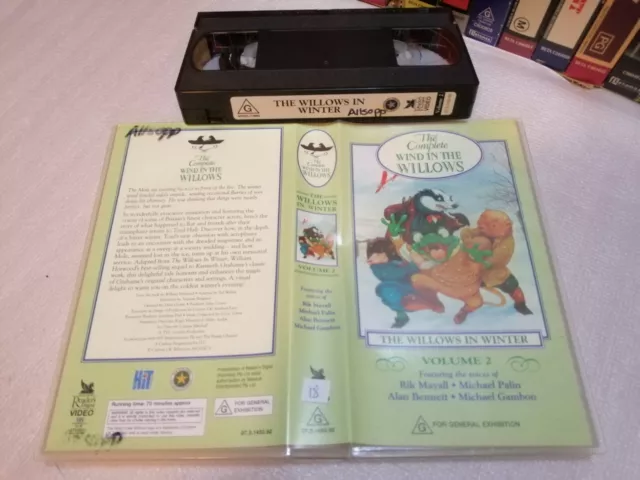 THE WIND IN THE WILLOWS Vol. 2 - RARE Australian Network Video Issue ...