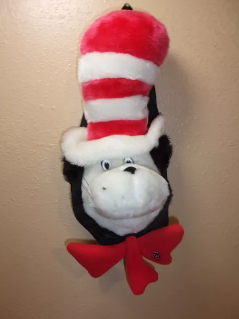 Dr. Seuss Cat In The Hat Plush Backpack Official Movie Merchandise