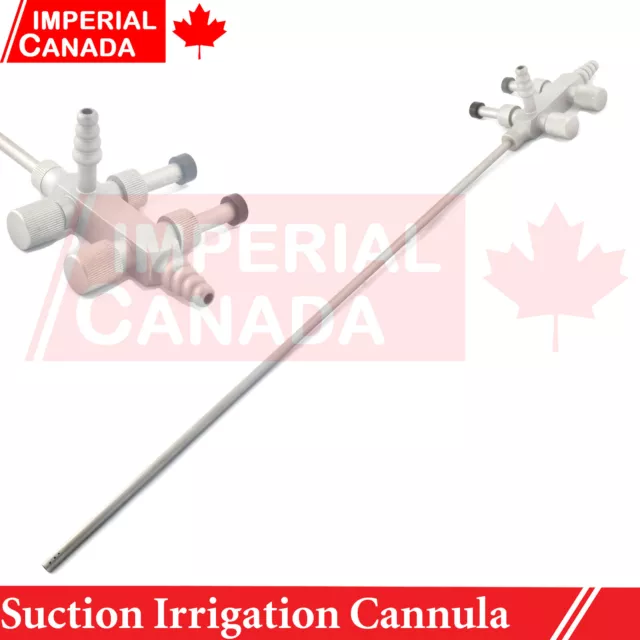 Laparoscopic Suction Irrigation Cannula Trumpet 10X330mm