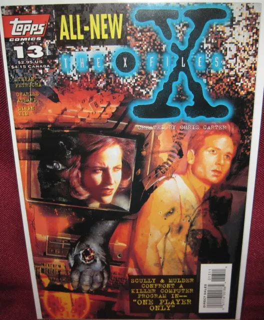 The X-Files #13 Topps Comic Chris Carter 1996 Nm