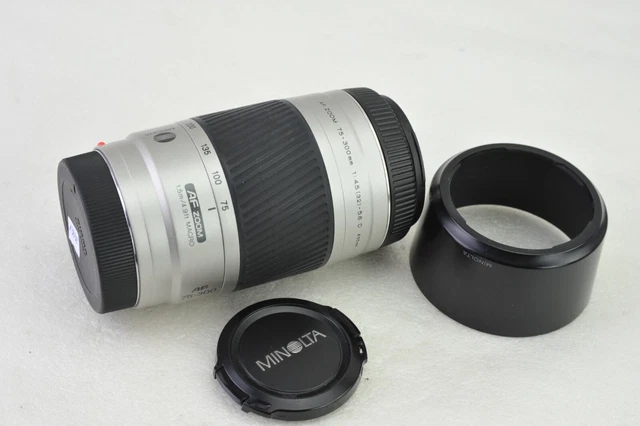 Minolta AF 75-300mm f/4.5-5.6 , Sony-A Mount, Minolta AF