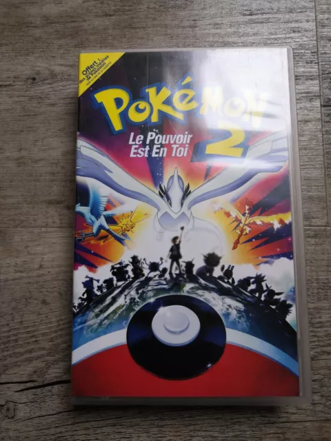 K7 Vidéo VHS Pokémon 2 : Le pouvoir est en toi Cassette Film