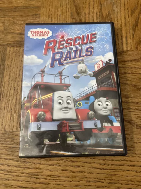 Thomas & Friends Rescue on the Rails DVD-RARE VVINTAGE-SHIPS N 24 HRS