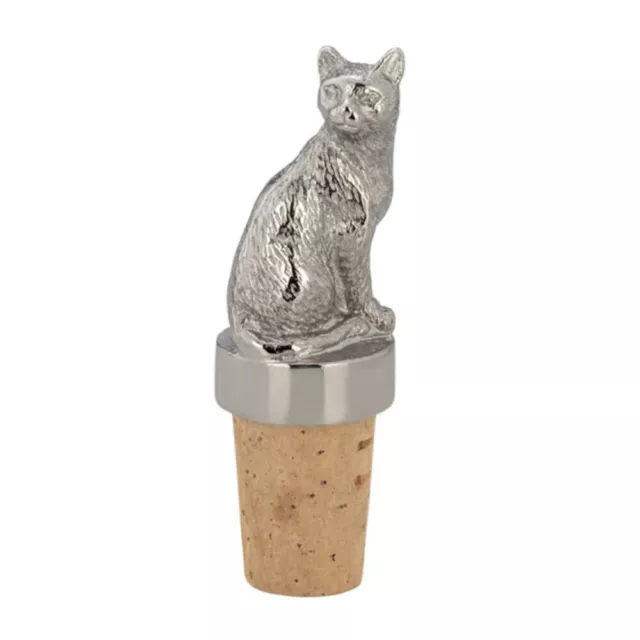 Flaschenkorken Katze Kork Zierkorken Flaschenverschluss für Wein Sekt Geschenk 3