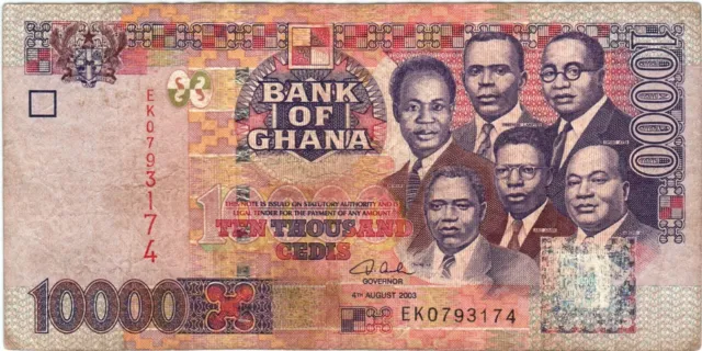 Ghana 10000 Cedis 2003