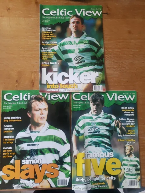 Celtic View Magazine 3 From 1999