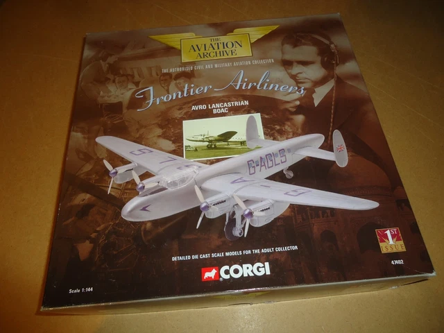 Avion Corgi Aviation 1/144 Avro Lancastrian – édition Berlin Airlift, Neuf En Boîte