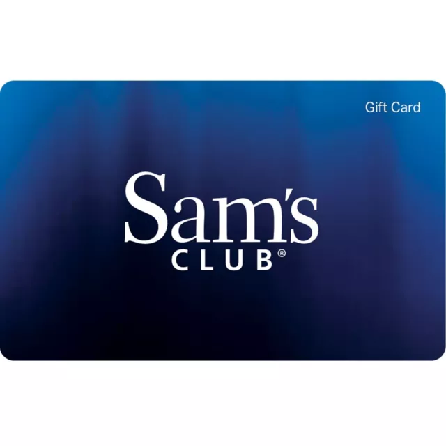 Sams Club Gift Card $400 Physical Delivery (for Walmart and Sams Club use)