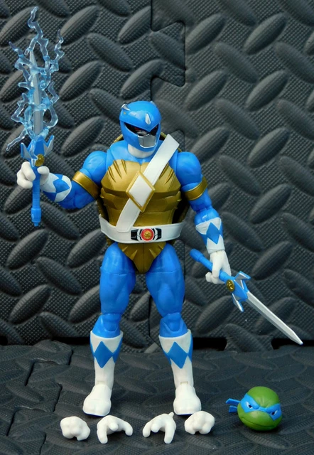 Power Rangers X Teenage Mutant Ninja Turtles Morphed Leonardo Loose New.