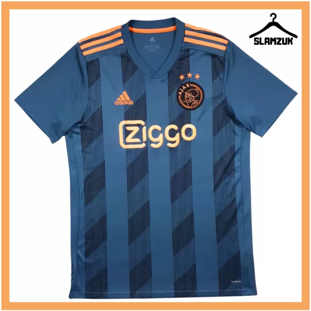 Ajax Amsterdam Football Shirt Adidas Large Away Kit Jersey 2019 2020 EI7376 P15