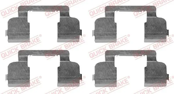 Quick Brake Zubehörsatz, Scheibenbremsbelag 109-1698 für DACIA LADA RENAULT