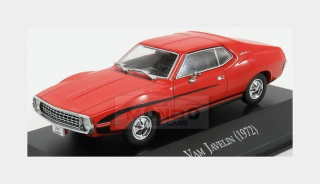 1:43 EDICOLA Amc Vam Javelin 1972 Red GRANDAUTOMEMOMEX071 MMC