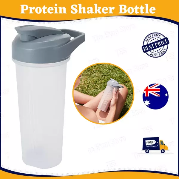 550ml Shaker Ball Sport Bottle Cup GYM Protein Supplement Drink Blender Mixer