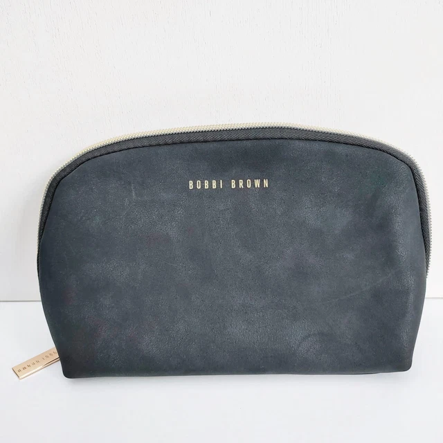 Bobbi Brown Large Black Makeup Cosmetics Bag, Travel Toiletry Pouch, Brand NEW!