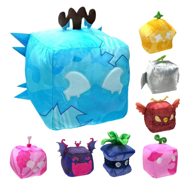 2023 Blox Fruits Plush, Blox Fruits Rubber Plushies Toy for Game Fans Gifts