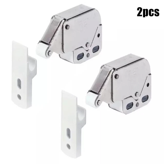 Rebound Mini Tip Catch Spring Loaded Cabinet Door Push Touch Release Latch Lock