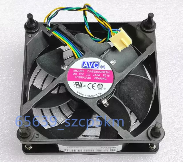 AVC DSD0925R12H DC12V PWM Fan With LED light + mesh cover Replace DS09225R12H *