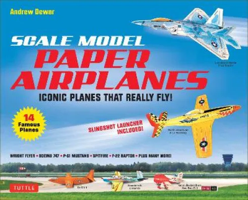 Scale Model Paper Airplanes Kit: Iconic Planes That Really Fly! Slingshot