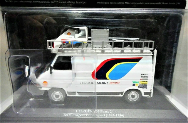 Ixo Citroën C35 Rally Assistance Talbot Sports 1981 1/43 Rac369X