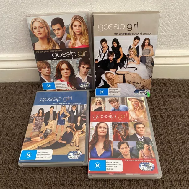 Gossip Girl DVD Seasons 1 2 & 3 PAL Region 4 Blake Lively