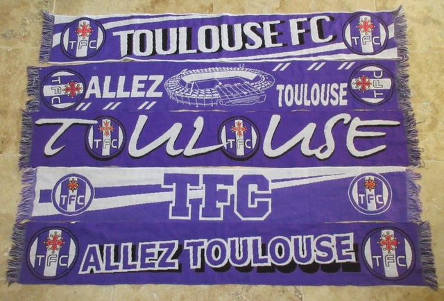 Écharpe Ancienne Toulouse FC Période Kappa (2011-2015) - En Très Bon état, Supporter TéFéCé