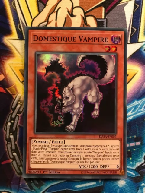 Yu-Gi-Oh! Domestique Vampire DASA-FR002 / Super Rare