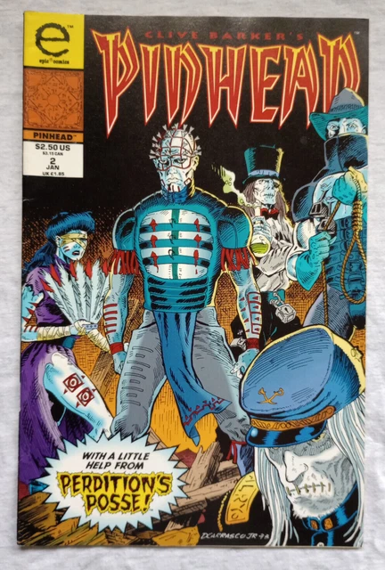 CLIVE BARKER'S PINHEAD Vol 1 No. 2 Epic Comics Horror Razorline ...