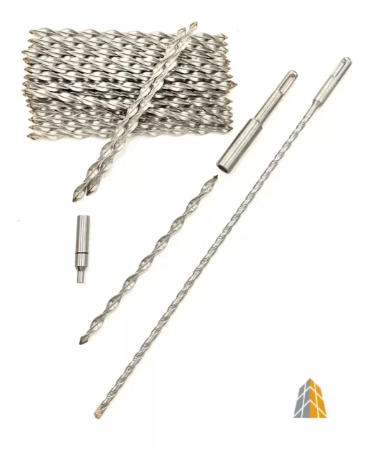 Small Helical Remedial Cavity Replacement Wall Tie Kits (50 Ties)