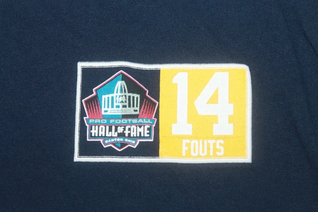 San Diego LA CHARGERS Dan Fouts Helmet NFL HOF Majestic Jersey 14 Shirt MEDIUM 2