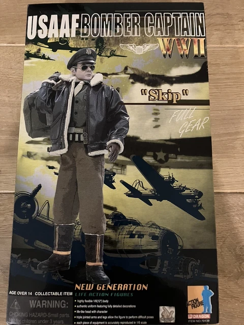 Figura Pilota Seconda Guerra Mondiale In Scala 1/6 - 75mm - RACTIVE F-RGA2520