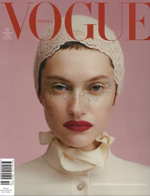 VOGUE POLAND MAGAZINE November 2025 Greta Hofer £14.10 - PicClick UK
