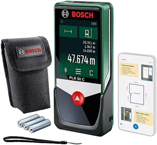 Bosch Télémètre Laser PLR 50 C 2