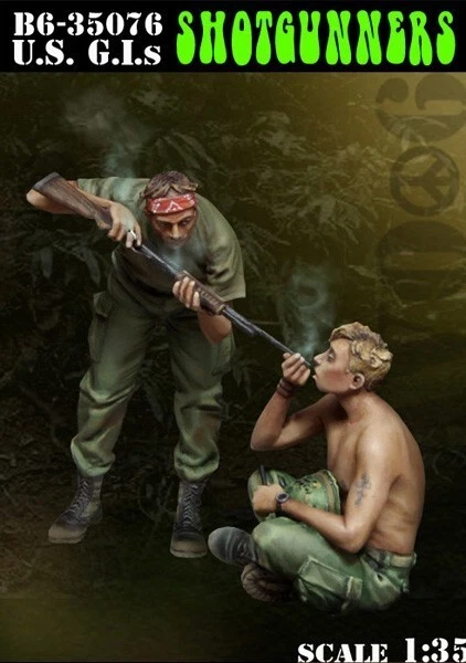 Bravo B6-35076 1/35 America Shotgunner Vietnam Body Set