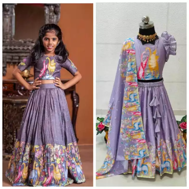 Lehenga choli shop small girl