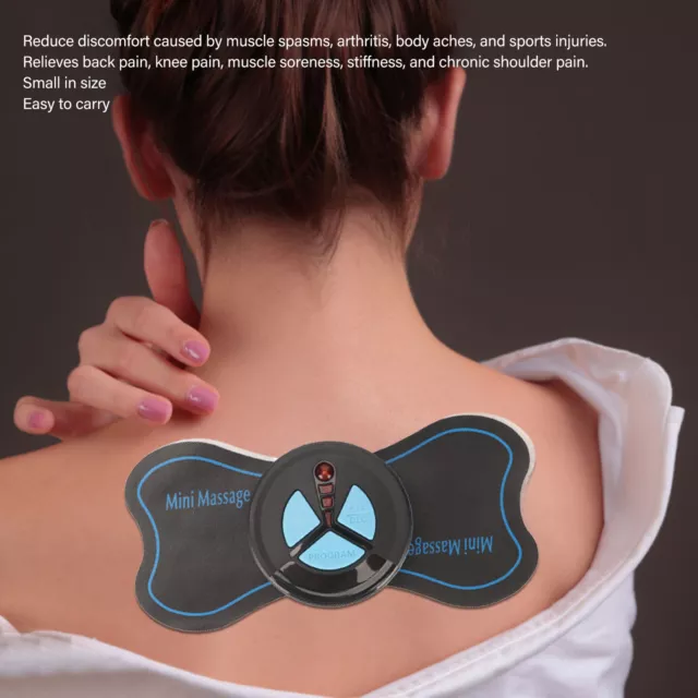 Électrique Pulse Neck Patch 6 Modes Réduire L'inconfort Cervical Massage Rel SFD