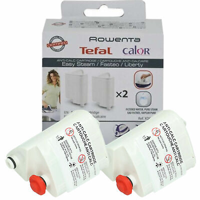 Rowenta ROWENTA TEFAL COPPIA  FILTRI ANTI CALCARE FERRO STIRO Fasteo Liberty Easy Steam 