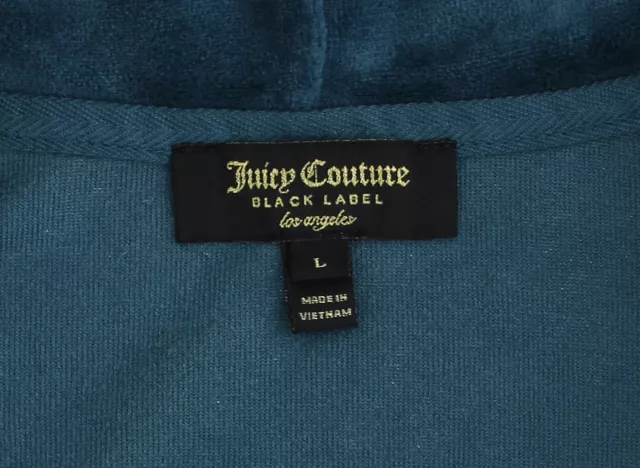 Juicy Couture Black Label Women's Jacket WTKJ87138, Velour Gilded Crown Jacket 3