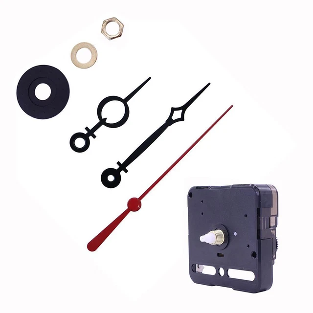 Movimento Orologio Da Parete Radio DCF 24mm - Set 4 Lancette, Silenzioso, Sincronizzazione Automatica - Foto 11