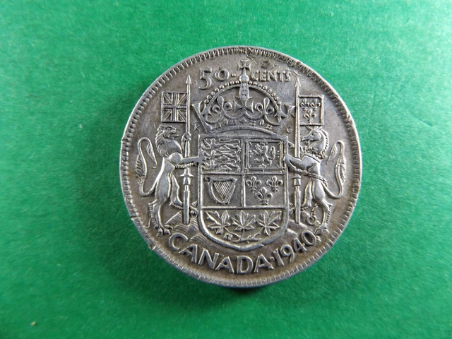 CANADA 1940 50  Cents
