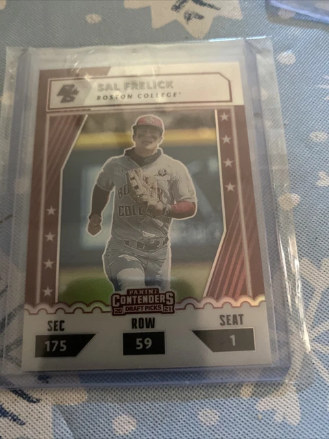 2021 Elite Extra Edition Baseball Optic College Tickets #CTO-SF Sal Frelick