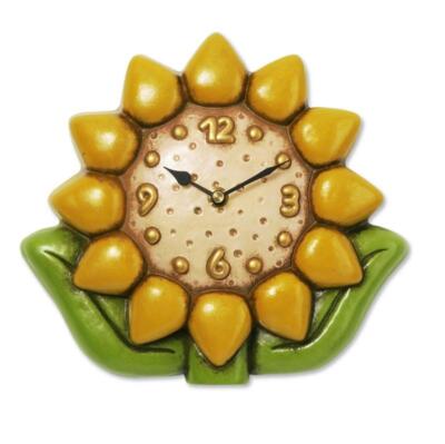 Orologio da Parete Country con Tulipano e Uccellino THUN ® 