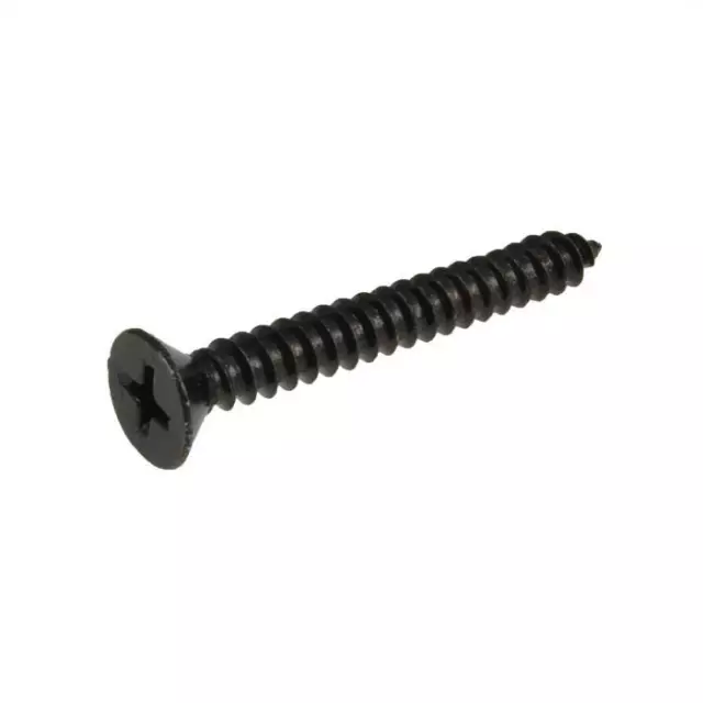 4g 6g 8g 10g 12g 14g Countersunk Phillips Self Tapping Screw Tapper Black Zinc